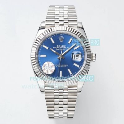 Swiss Replica Rolex Jubilee Datejust II Blue Dial WF 3235 Movement Watch 41MM